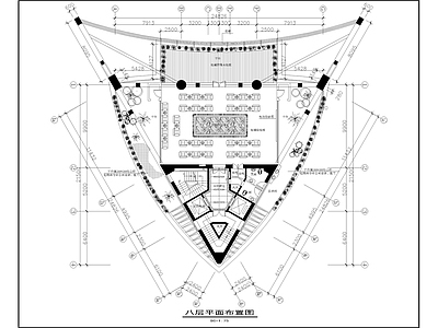 深圳气象局办公室室内 施工图