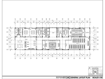 五层财税局办公室全套 施工图