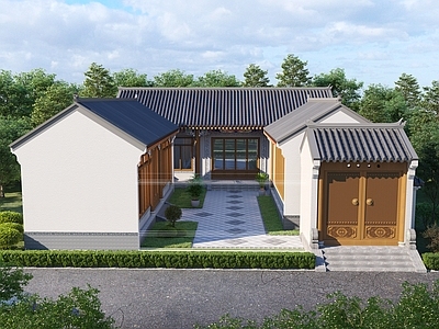 新中式四合院 古建