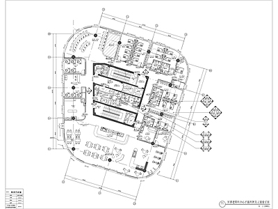 社区服务养老中心全套 施工图