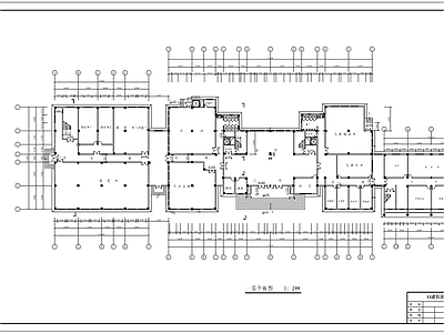 城市图书馆建筑 施工图