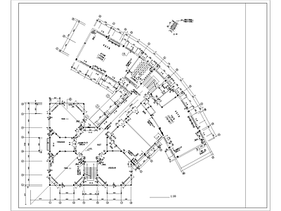 少儿图书馆建筑 施工图