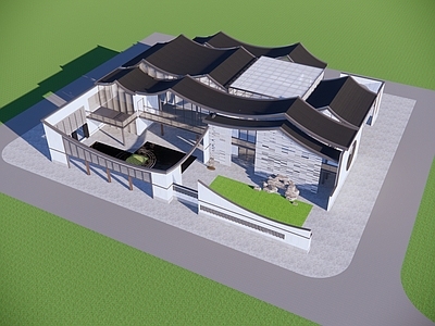 新中式文教建筑 展览馆