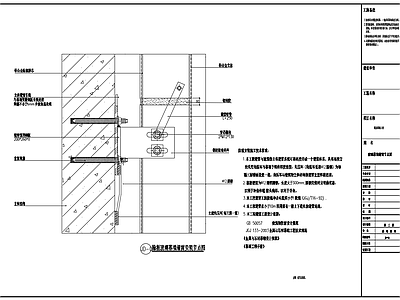 120系列玻璃幕墙节点 施工图 节点 结构节点图