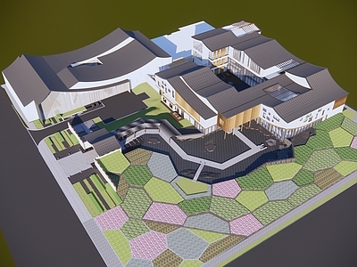 新中式文教建筑 展览馆