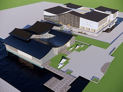新中式文教建筑 展览馆