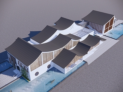 新中式文教建筑 展览馆