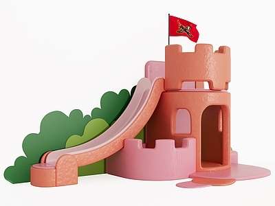 儿童城堡滑梯