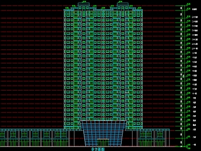 住宅区建筑 施工图