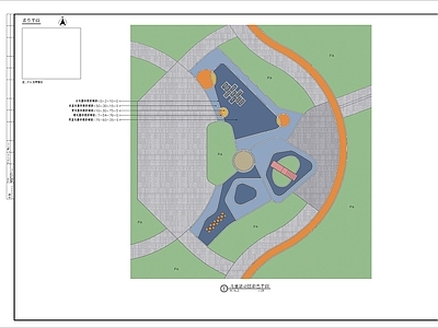 儿童活动区域细部 施工图 游乐园