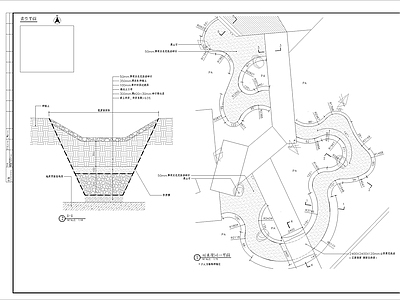 旱溪细部 施工图
