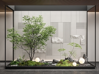 现代室内景观造景