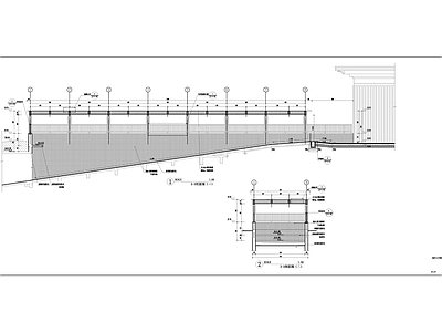 地库入口车棚详图 施工图 建筑通用节点