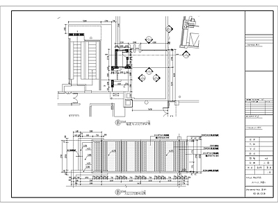 入口大门详图 施工图 通用节点
