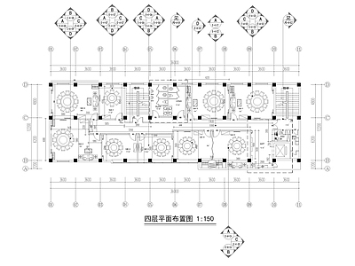 中餐厅全套 施工图