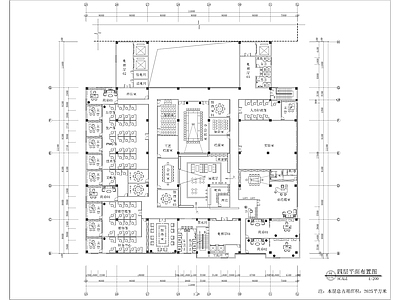 3000平科技园办公楼 施工图