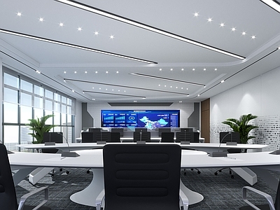 现代指挥控制室