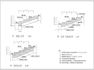 道路挡墙 施工图