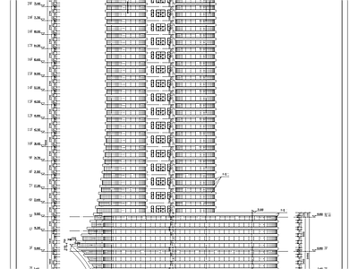 现代传媒办公中心建筑设计 施工图