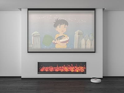 现代壁炉