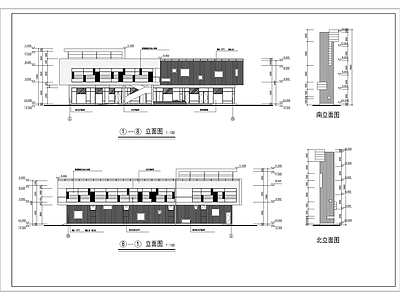 小区商业建筑 施工图