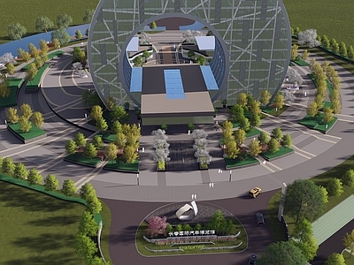 商业景观 博物馆展览馆景观