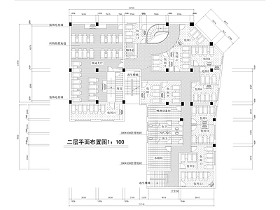 休闲洗浴中心 施工图