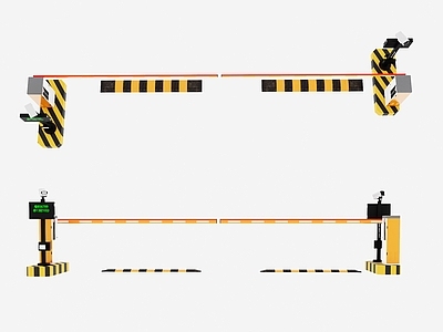 门禁机 收费杆 闸 伸缩 停车杆 出入口