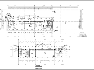 仓储物流中心建筑 施工图 工业建筑
