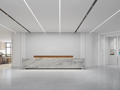 现代公司大堂