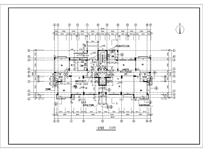 小高层住宅楼建筑 施工图