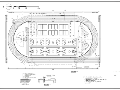 运动场 施工图