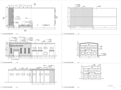 米业专业合作社改造详图 施工图 建筑通用节点