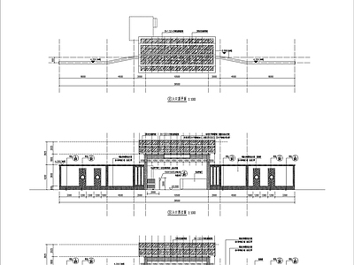 校园入口大门 施工图 通用节点