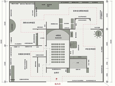 展厅平面图