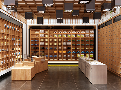 中式中西医药馆 中药房药店