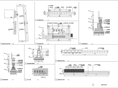 美丽菜园小品节点详图 施工图 景观小品 综合景观小品