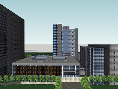 现代医疗建筑 深圳人民医院内科住院大楼