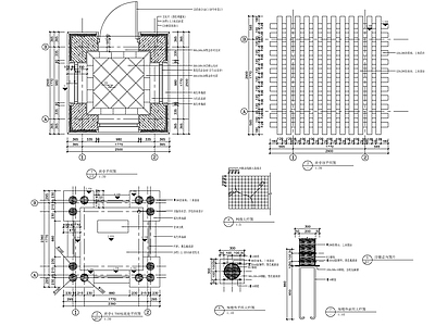 欧式岗亭详图 施工图 建筑通用节点