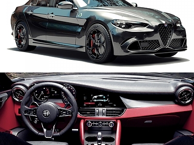 汽车 轿车 阿尔法 罗密欧 Alfa Romeo Giulia