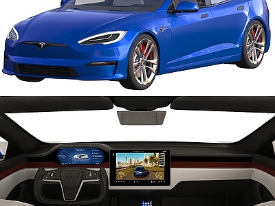特斯拉电动汽车 轿车 新能源 Tesla Model S