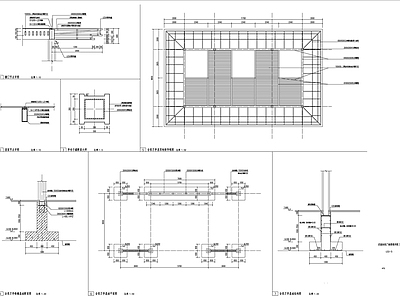 景观示范区会客厅亭详图 施工图