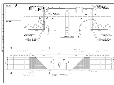 铁艺门及景墙细部 施工图 通用节点
