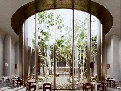 现代风格西餐厅
