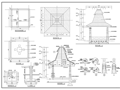 泰式亭 施工图
