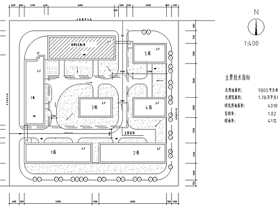 住宅小区建施 施工图