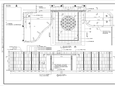 居民小区门楼细部 施工图 建筑通用节点