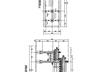 木牌楼 施工图 建筑通用节点