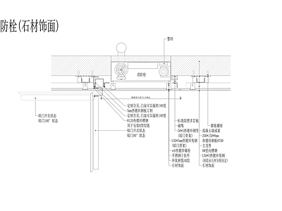 消防箱各种暗门 施工图 隐形