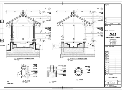 水疗亭 施工图